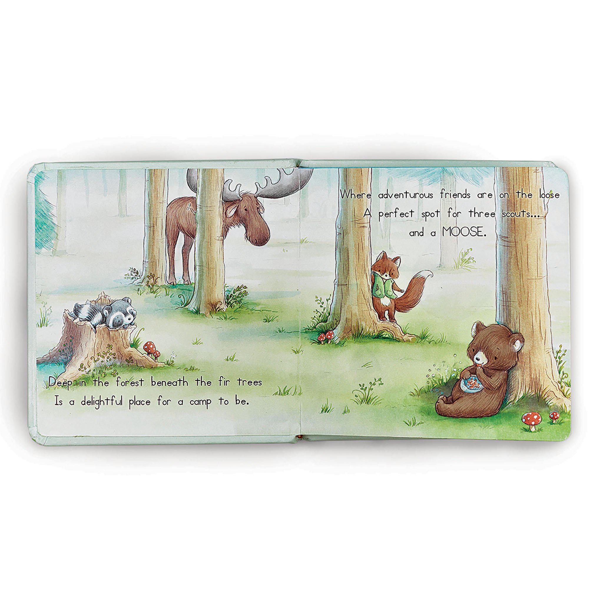 RETIRED - Bruce the Moose Sleepytime Toddler Gift Set