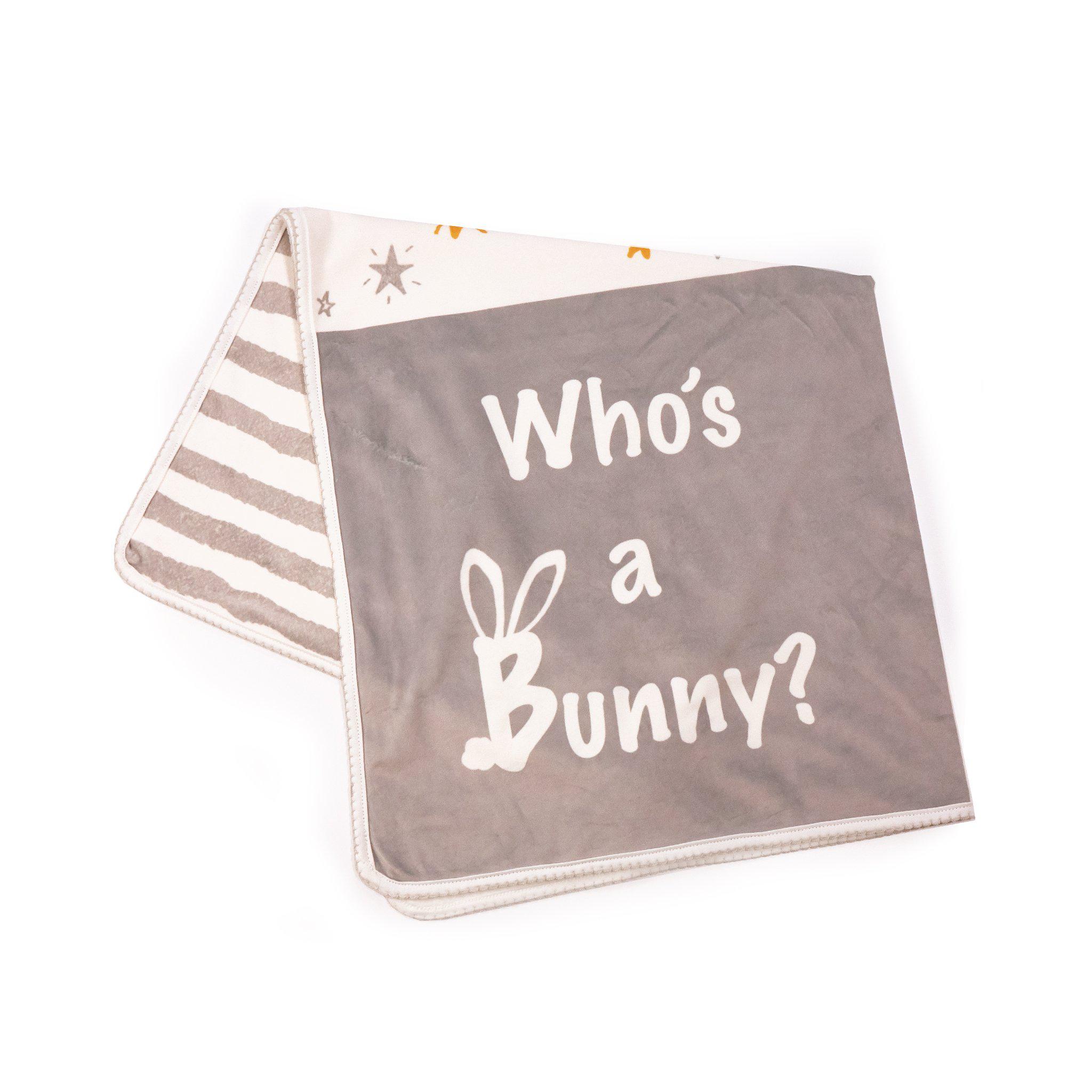 RETIRED - Bloom Bunny Lovies On-The-Go Baby Gift Set