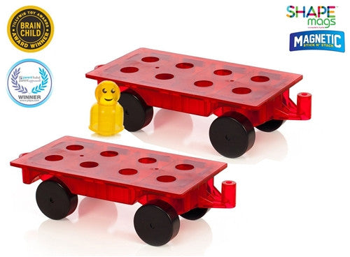 Magnetic Stick N Stack, Shape Mags, DELUXE Set, 100 Pieces
