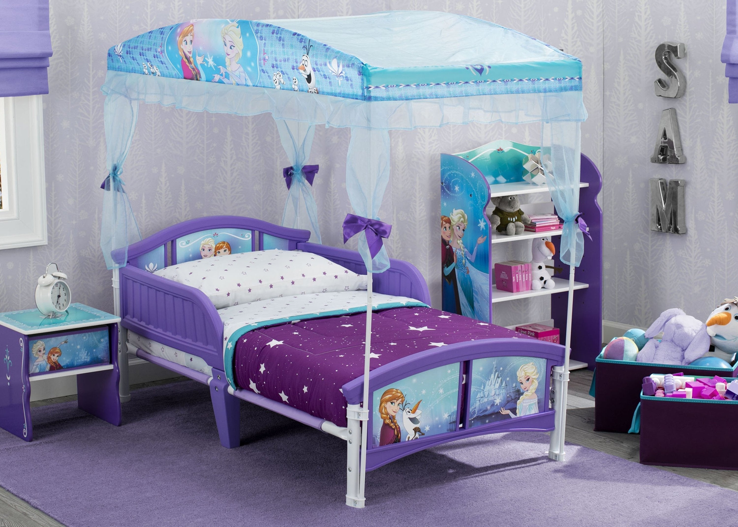 Frozen Toddler Canopy Bed
