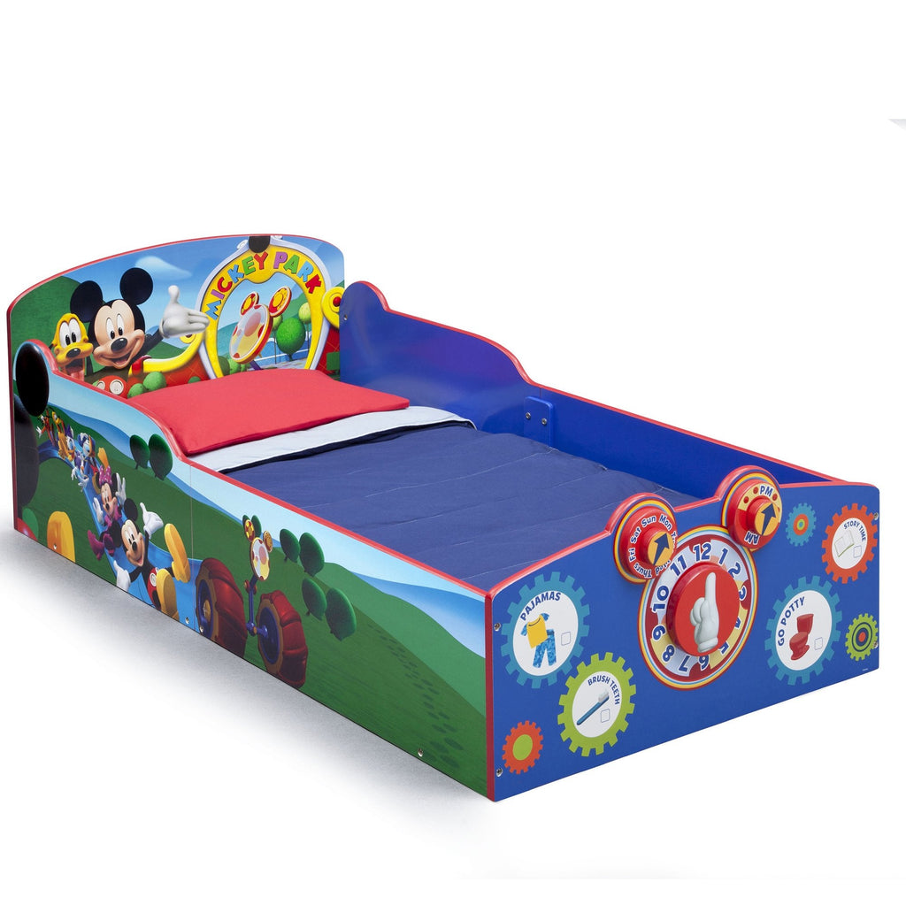 Mickey Mouse Interactive Wood Toddler Bed