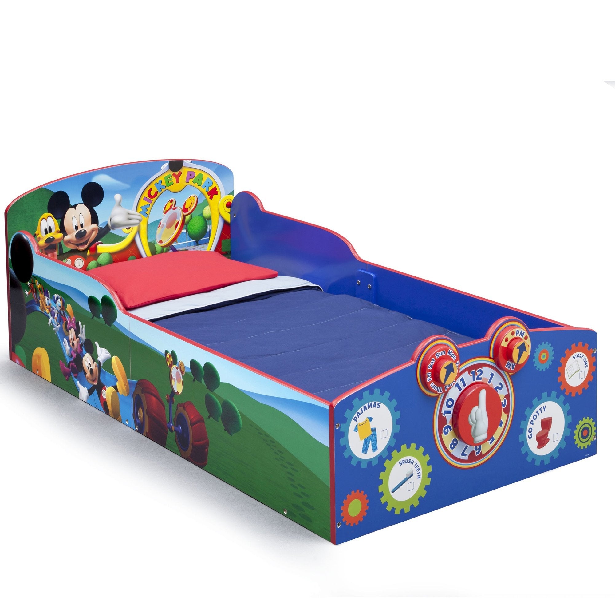 Mickey Mouse Interactive Wood Toddler Bed