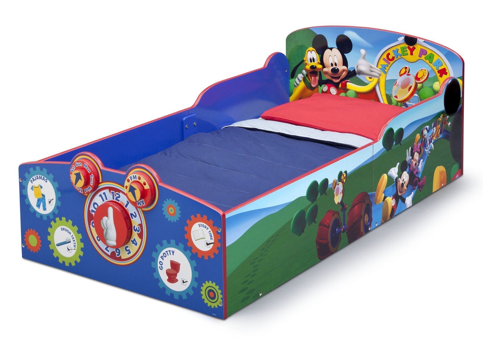 Mickey Mouse Interactive Wood Toddler Bed