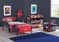 Cars 3D-Footboard Toddler Bed