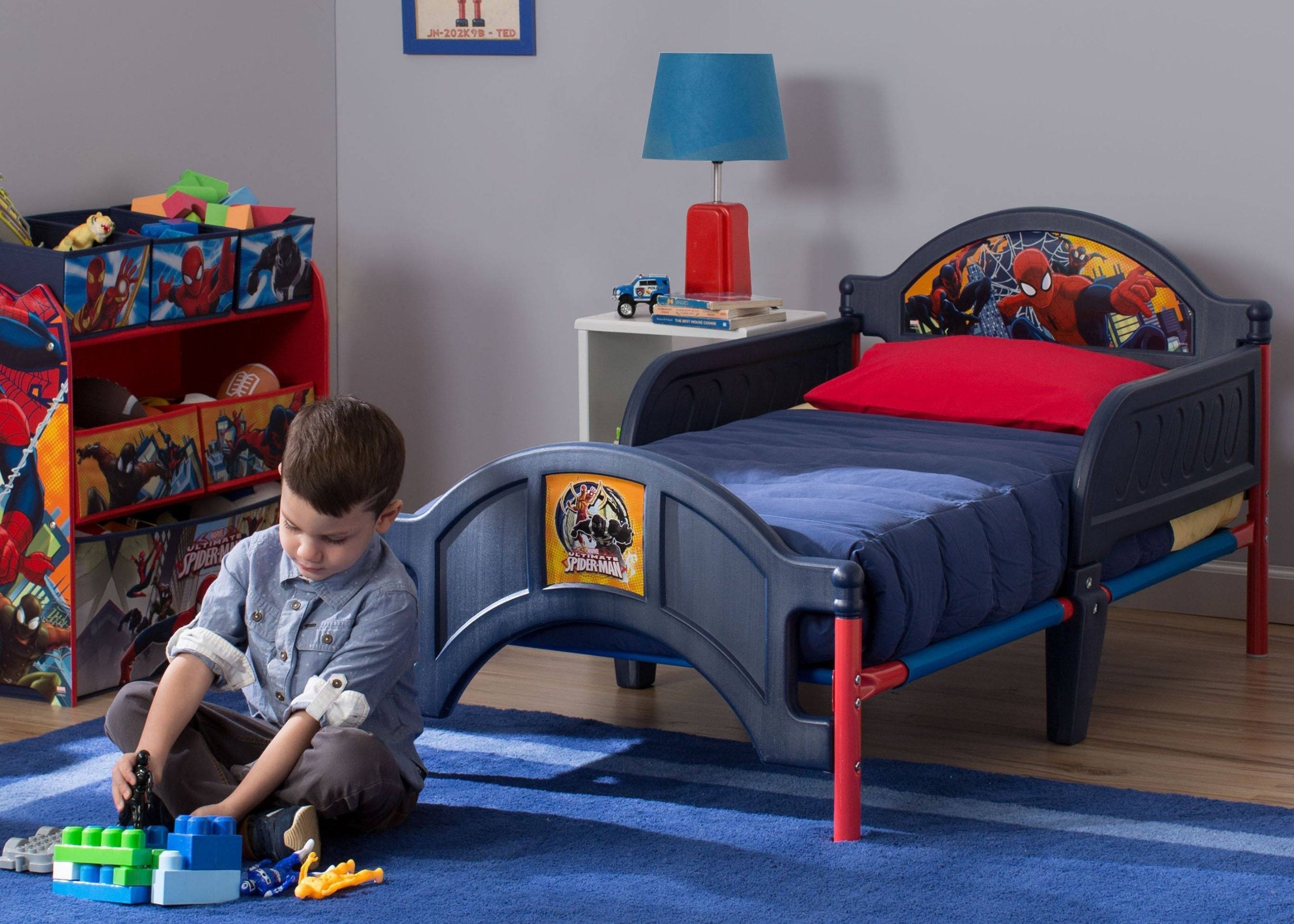 Spider-Man Plastic Toddler Bed