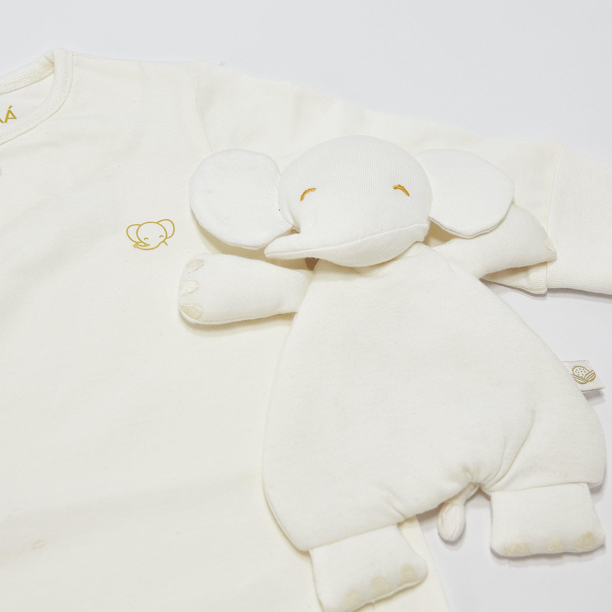 RETIRED - Organic White Baby Bundle Gift Set