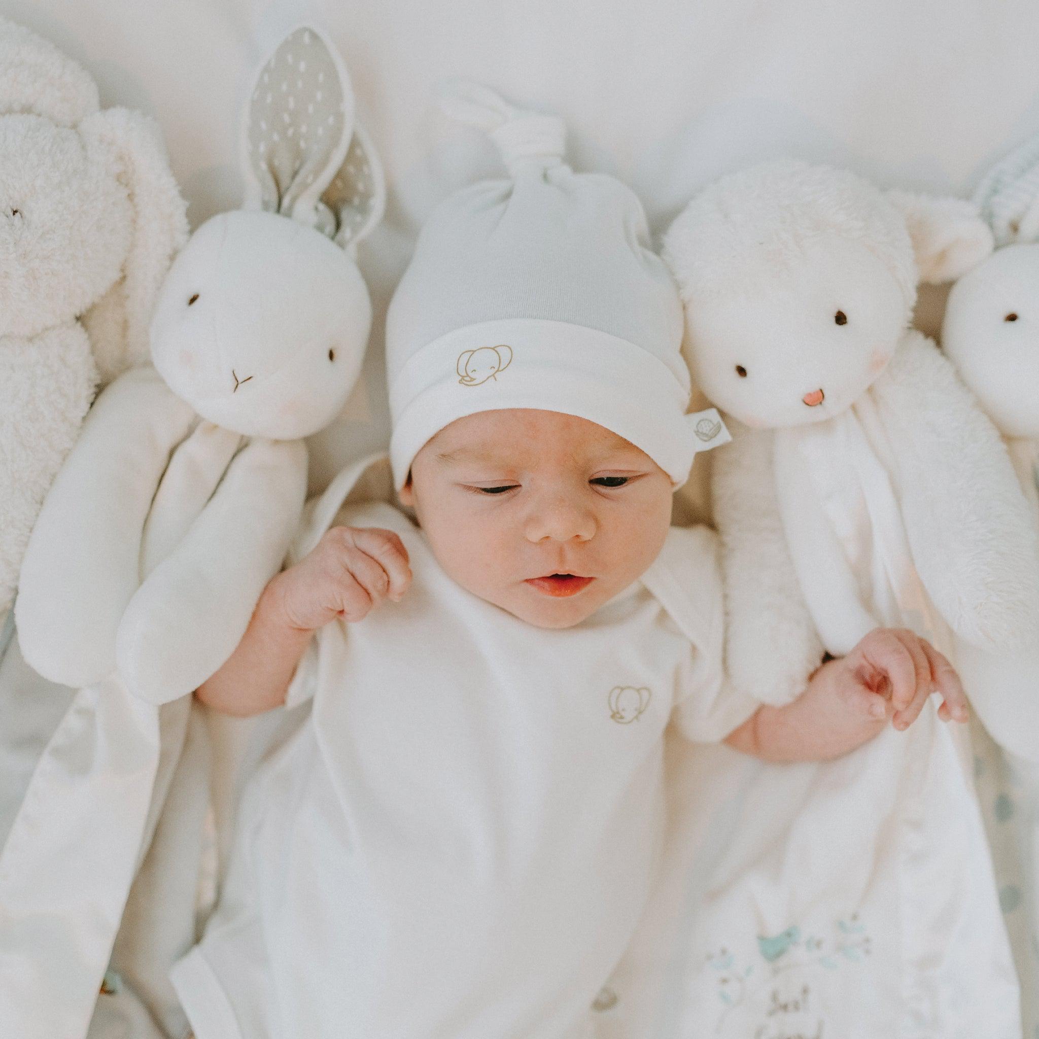 RETIRED - Organic White Baby Bundle Gift Set