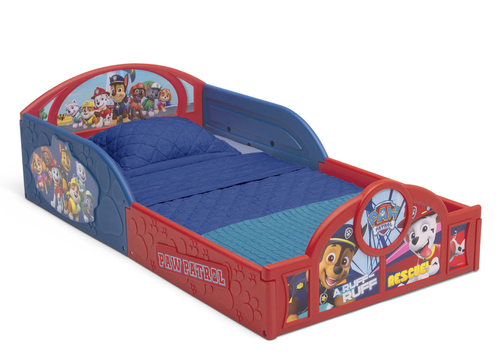 PAW Patrol Plastic Sleep and Play Toddler Bed