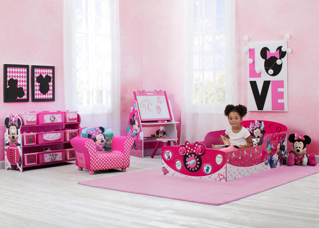 Minnie Mouse Interactive Wood Toddler Bed