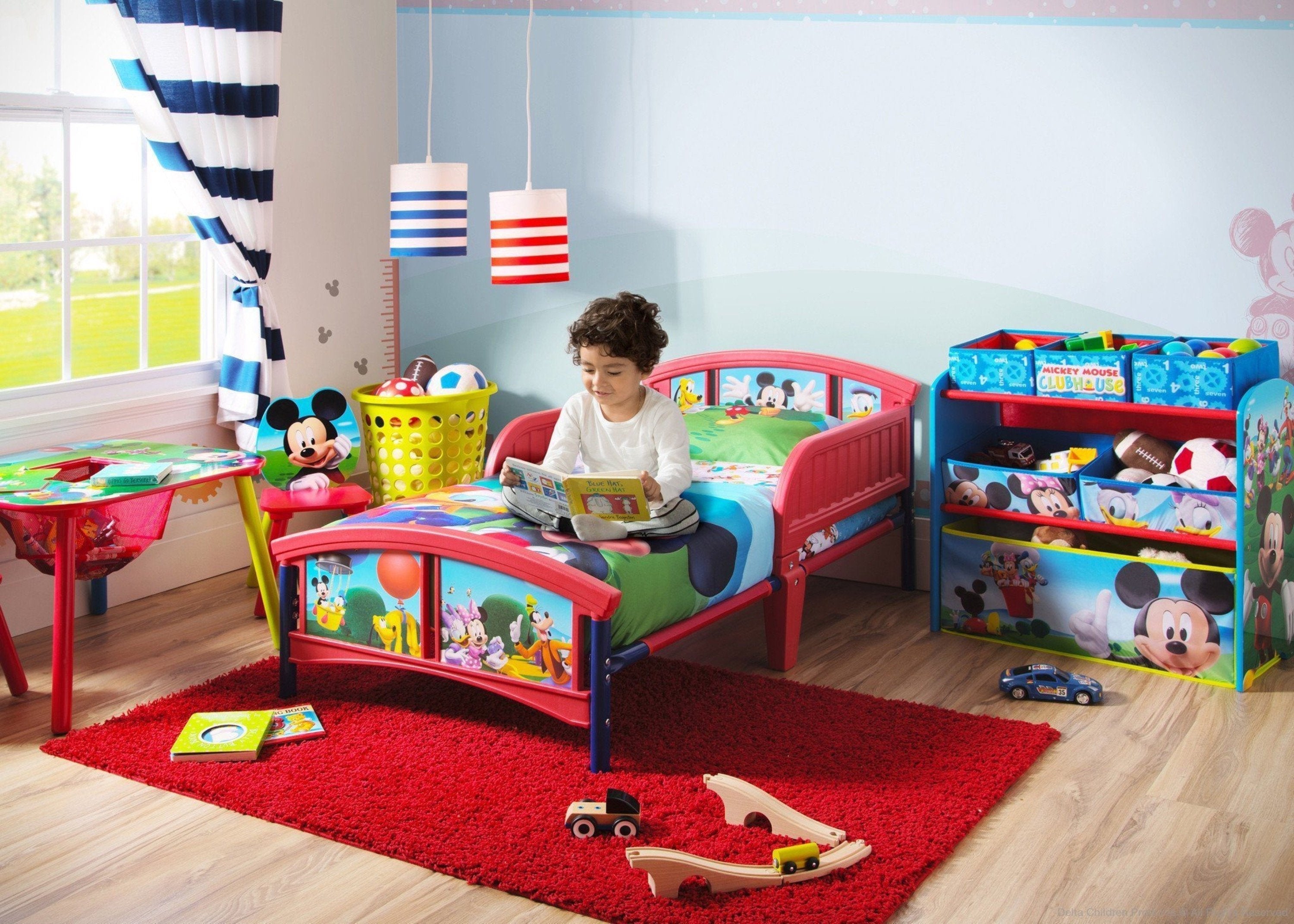 Mickey Mouse Plastic Toddler Bed