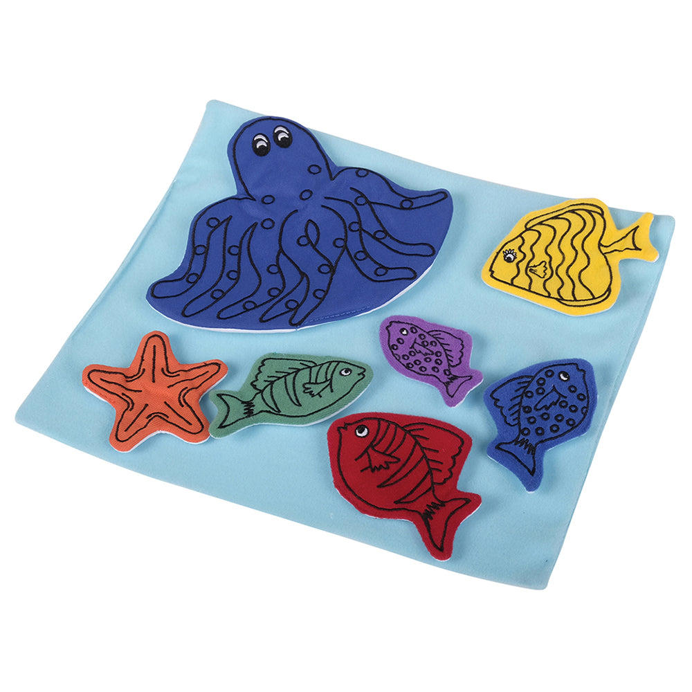 Rainbow Fish Puppet & Feltboard Set | 15 Piece Storytime Props*