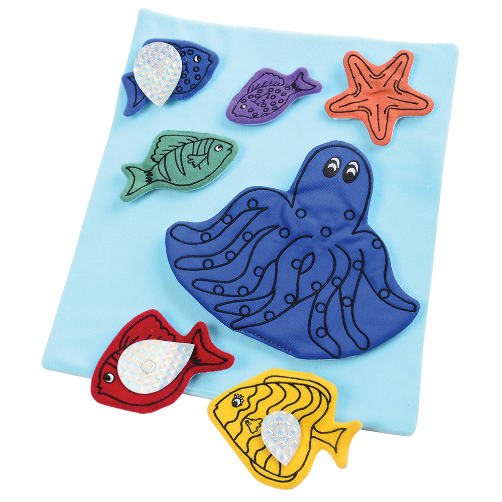 Rainbow Fish Puppet & Feltboard Set | 15 Piece Storytime Props*