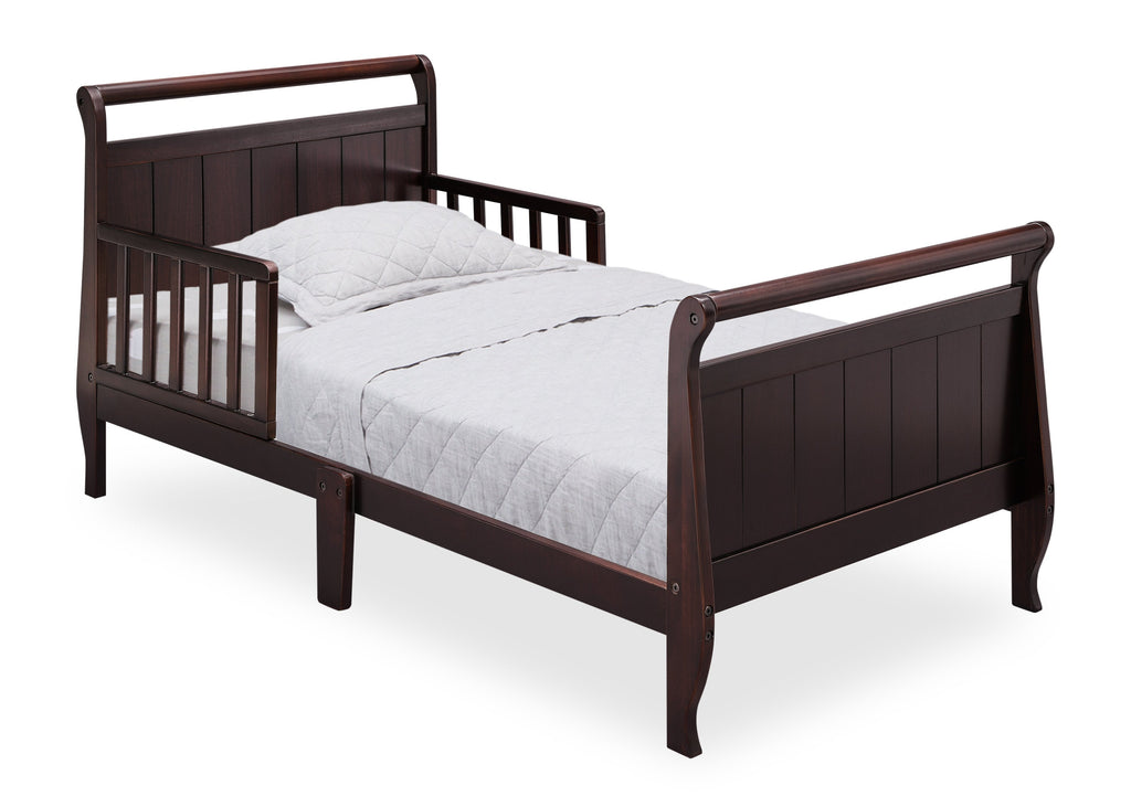 Wood Sleigh Toddler Bed